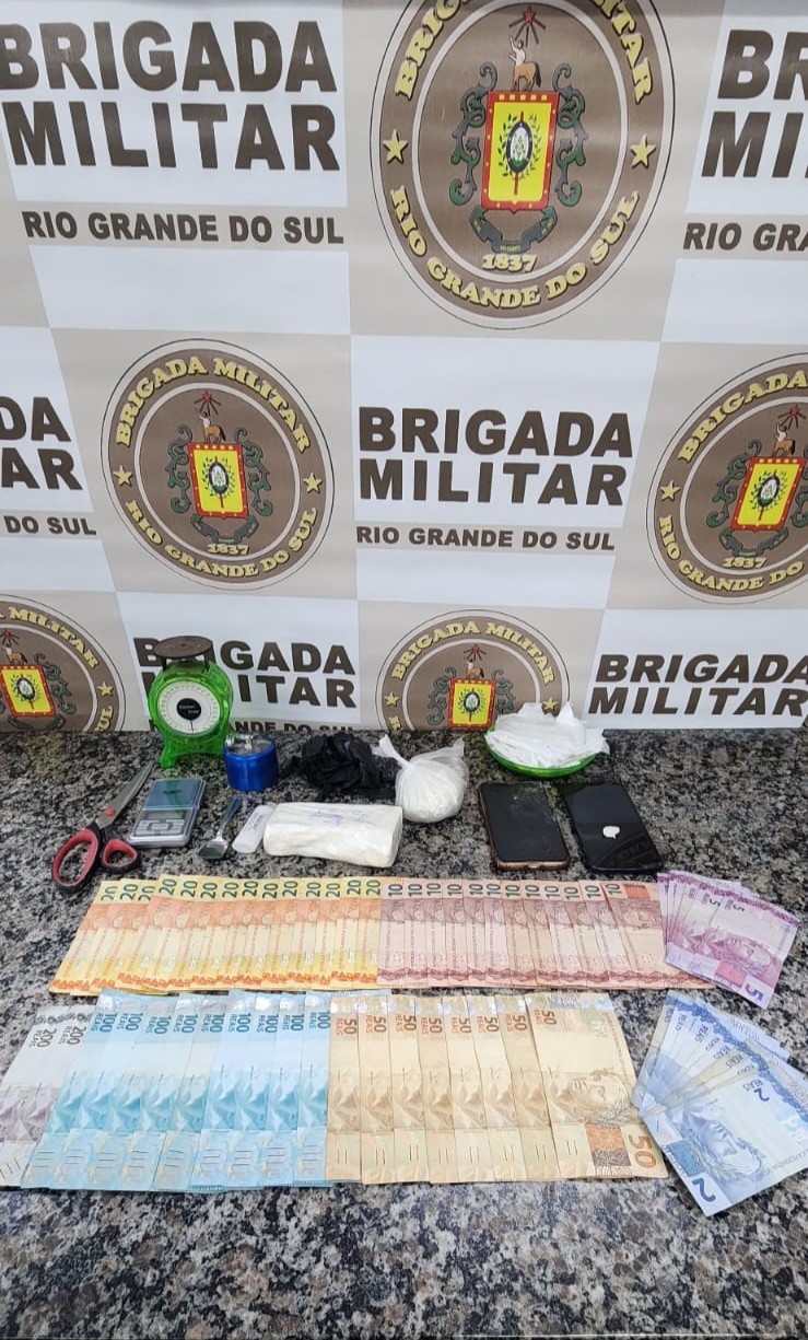 BM realiza prisão por tráfico de entorpecentes no bairro Missões