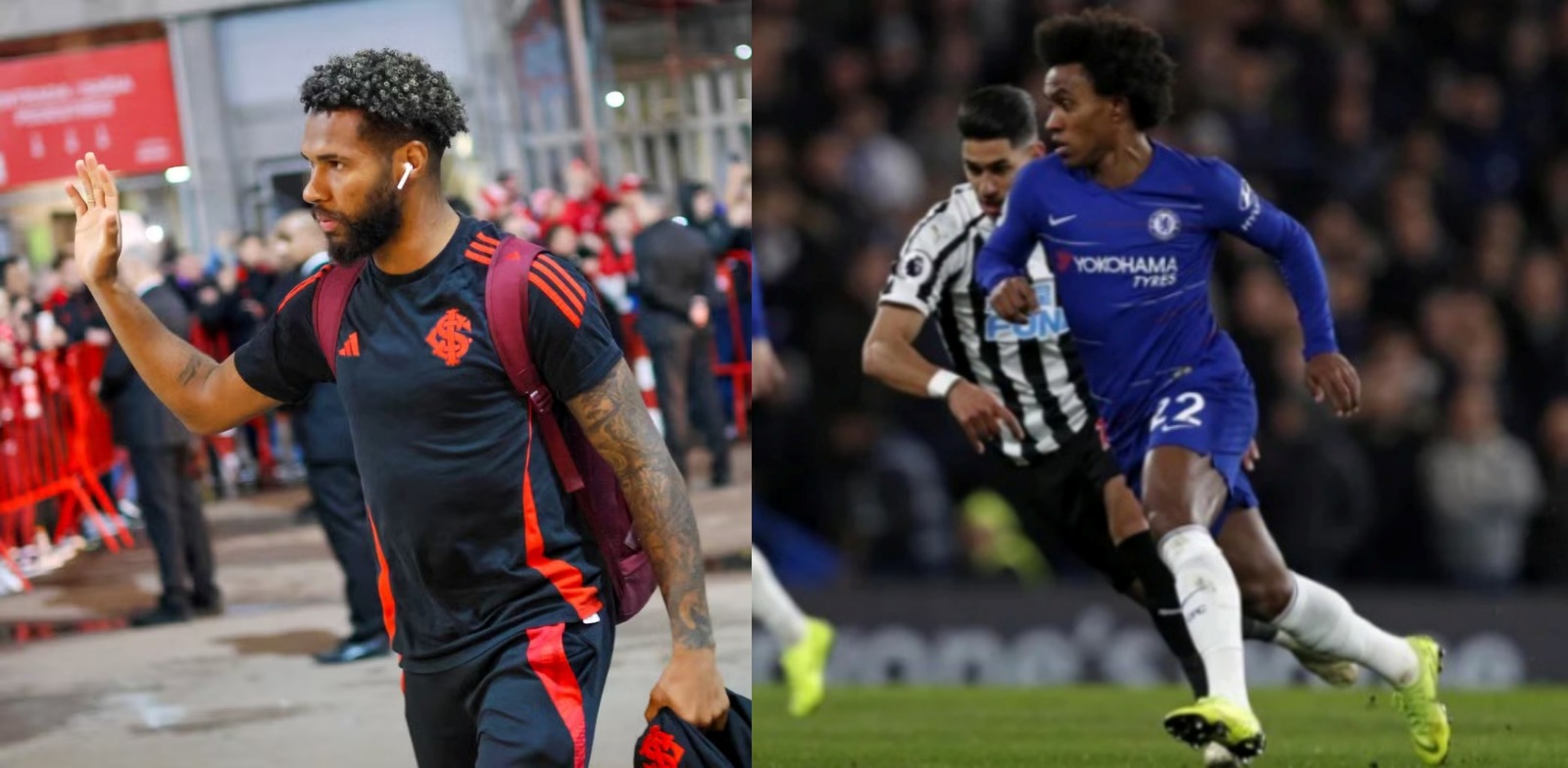 Willian perto do Grêmio e Wesley deixa o Inter; Data Fifa agita mercado da dupla Gre-Nal