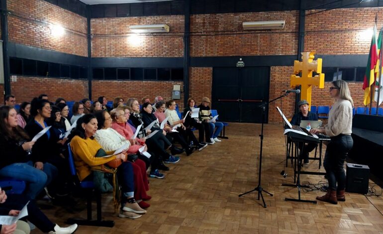 Oficinas de Canto em Santo Ângelo estimulam a criatividade e a socialização