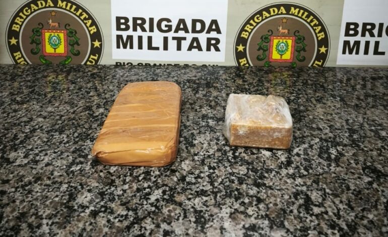 Homem é preso por tráfico de drogas na Estação Rodoviária de Santo Ângelo