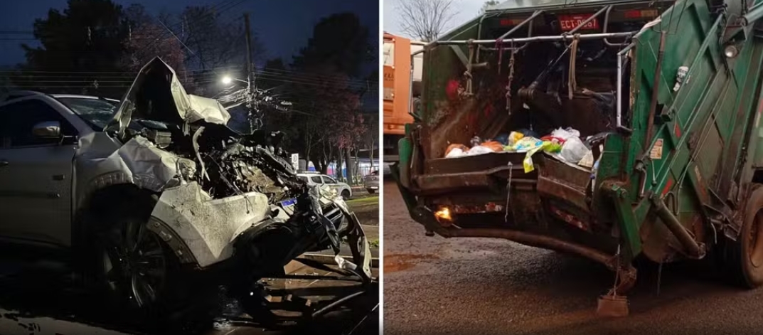 Motorista embriagado que bateu contra caminhão com garis em Entre-Ijuís é solto