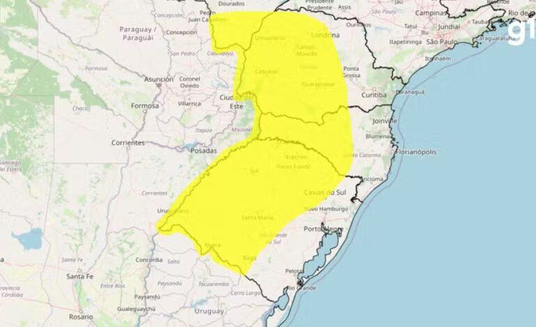 Segunda semana da primavera tem mudança de tempo e possibilidade de temporais no RS