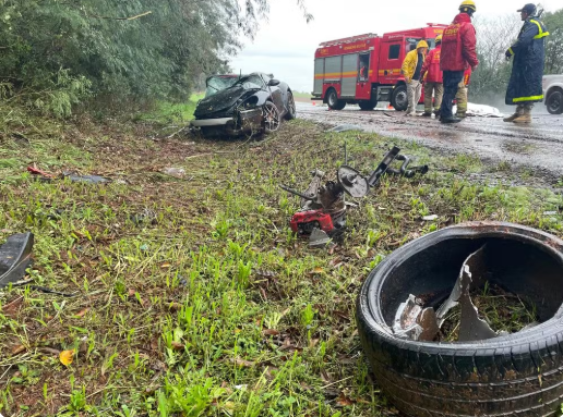 Horas após comprar Porsche, motorista morre em acidente na BR-386