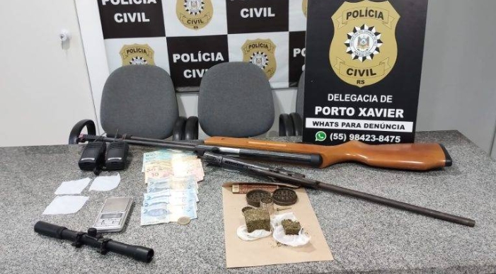 Dupla é presa em operação que investiga morte de jovem em Porto Xavier