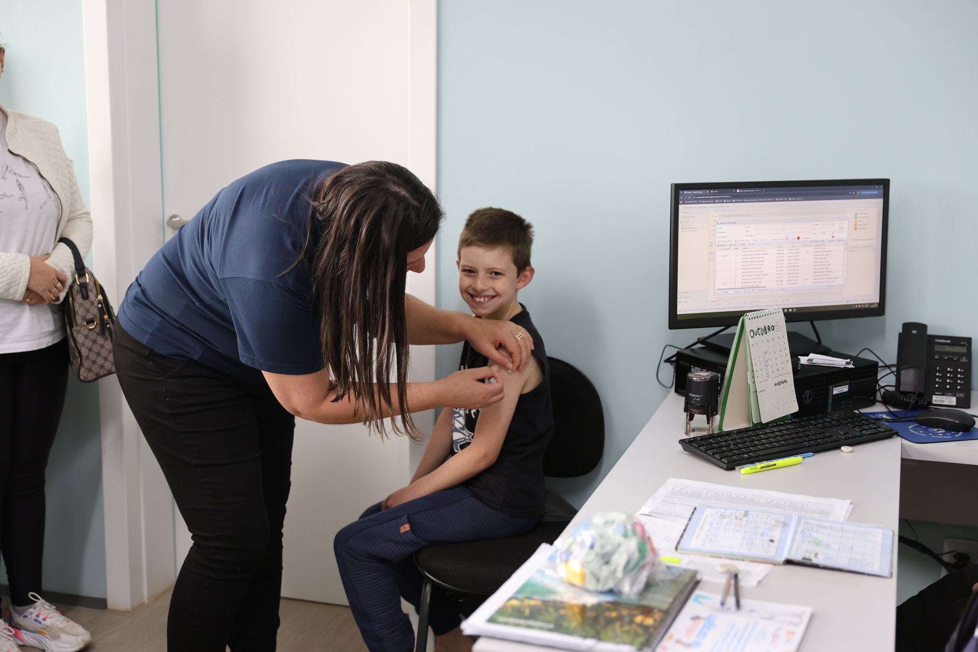 Vacinação em Santo Ângelo: mais de 260 doses aplicadas em crianças e adolescentes no segundo Dia D