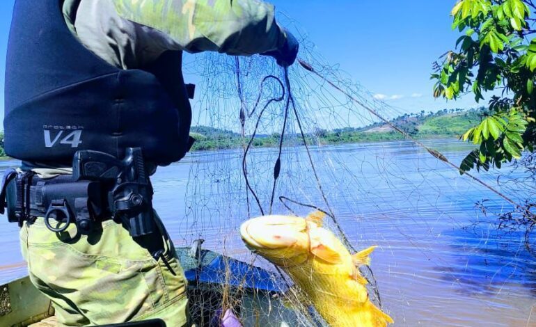 Brigada Militar intensifica ações contra a pesca ilegal durante a Piracema na região