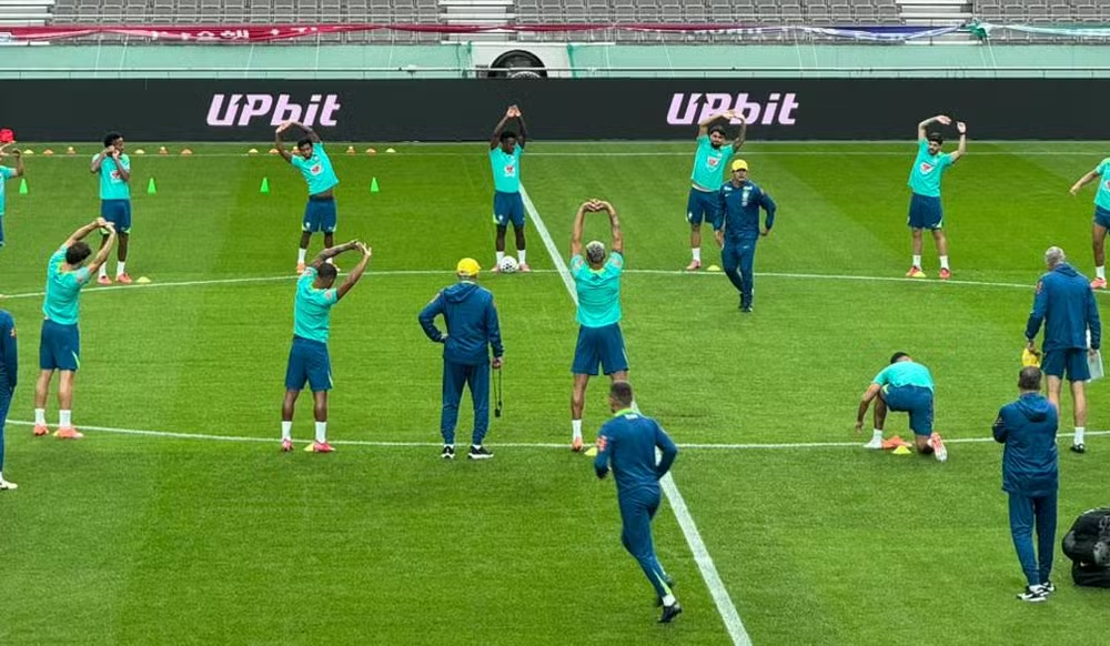 Seleção Brasileira enfrenta a Coreia do Sul em primeiro amistoso da Data Fifa