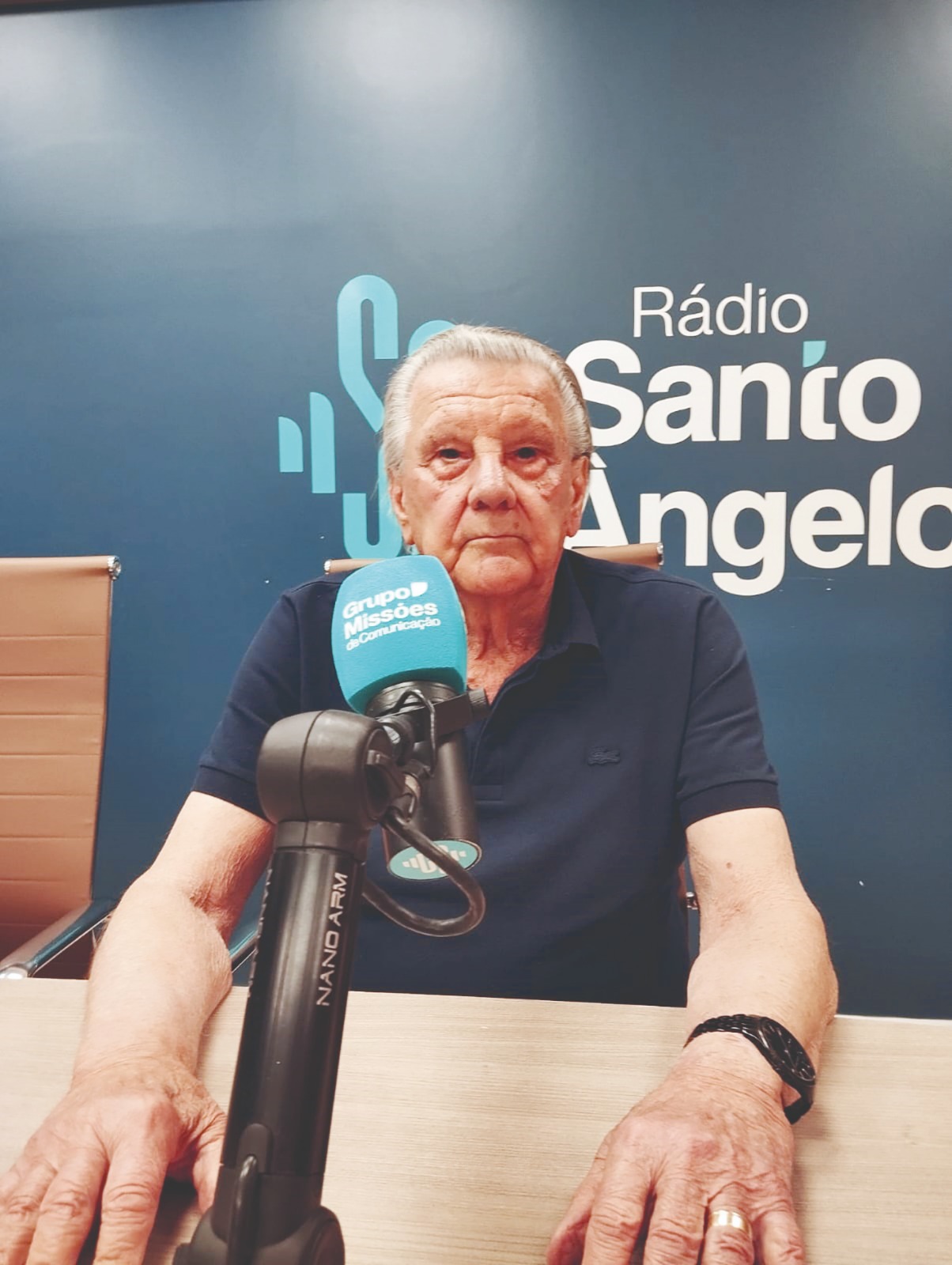 Rolando Stümpfle segue clinicando aos 90 anos
