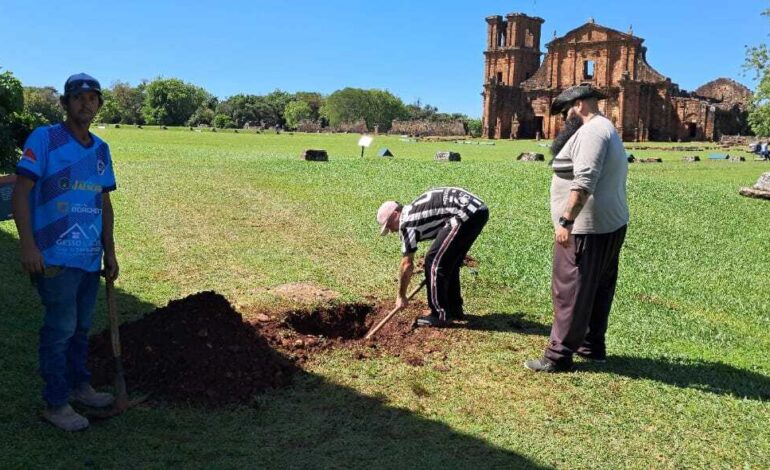 Reforma da arquibancada do Espetáculo Som e Luz é iniciada em São Miguel das Missões