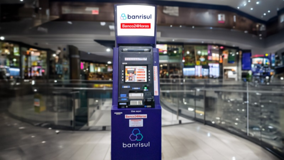 Pix Saque é novo serviço disponível nos caixas eletrônicos do Banrisul