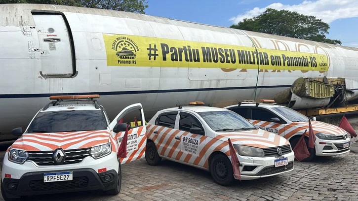 Avião símbolo da enchente integrará acervo do Museu Militar de Panambi