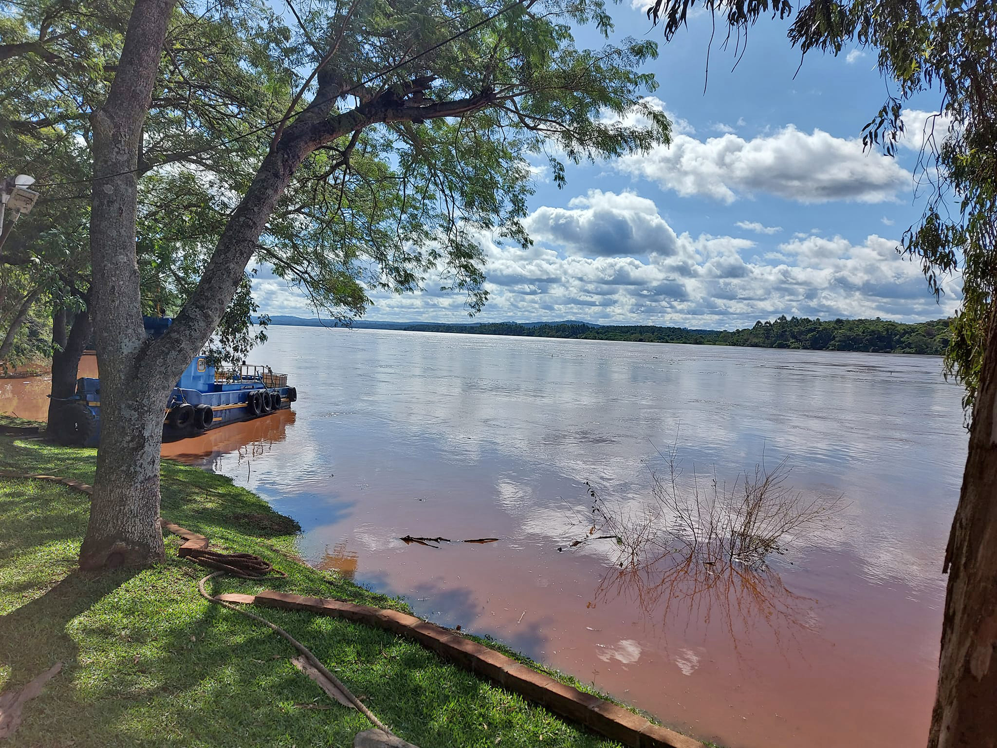 Polícia investiga morte de homem encontrado no Rio Uruguai, em Porto Xavier