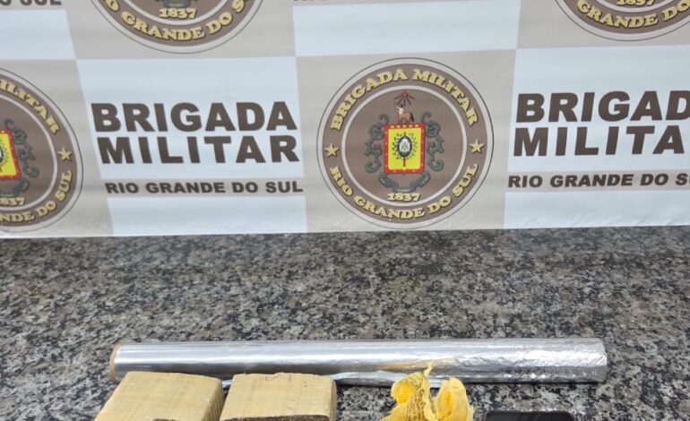 Brigada Militar prende mulher por tráfico de entorpecentes em Santo Ângelo