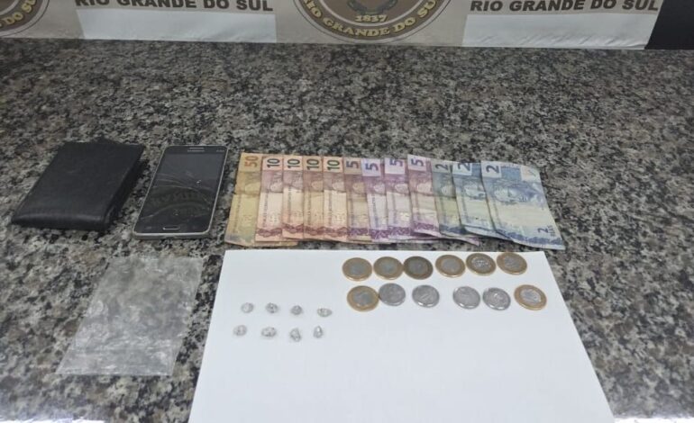 BM prende homem por tráfico de drogas em Santo Ângelo