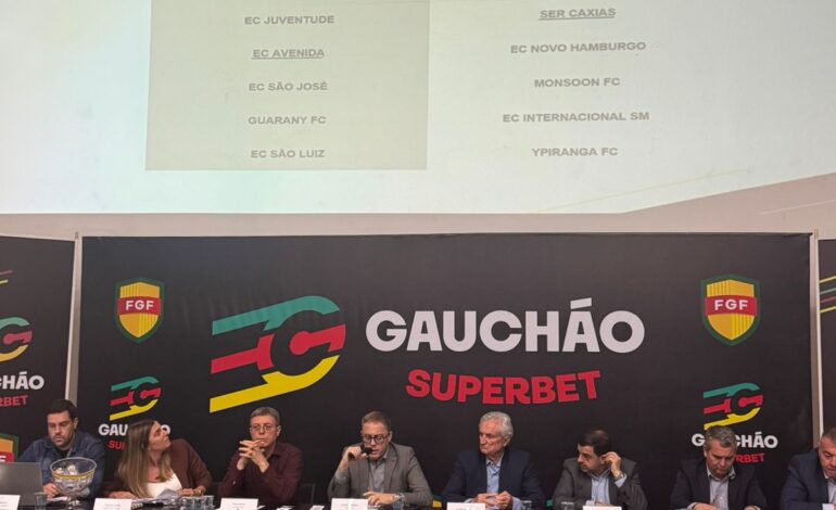 FGF define fórmula e grupos do Gauchão 2026