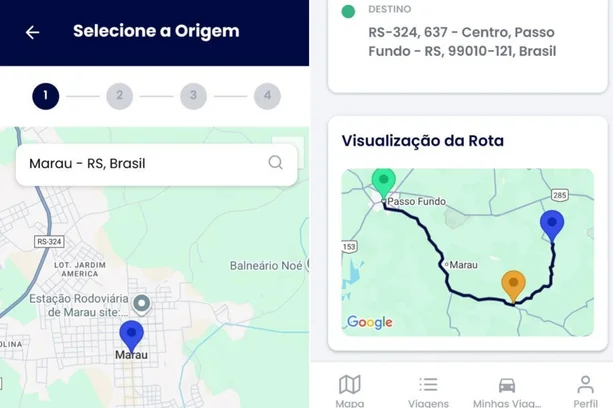 Empresa gaúcha lança app de caronas entre prefeituras para reduzir custos com viagens da Saúde