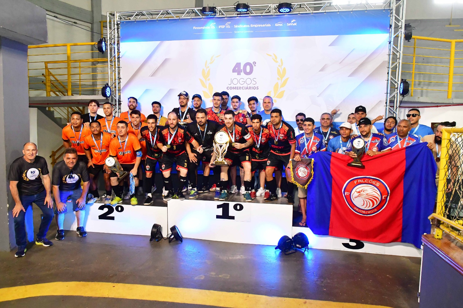 Jogos Comerciários reuniu mais de 450 atletas em Santo Ângelo