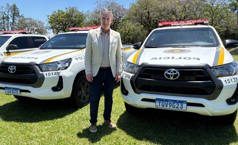 Municípios das Missões recebem novas viaturas em investimento de R$ 100 milhões