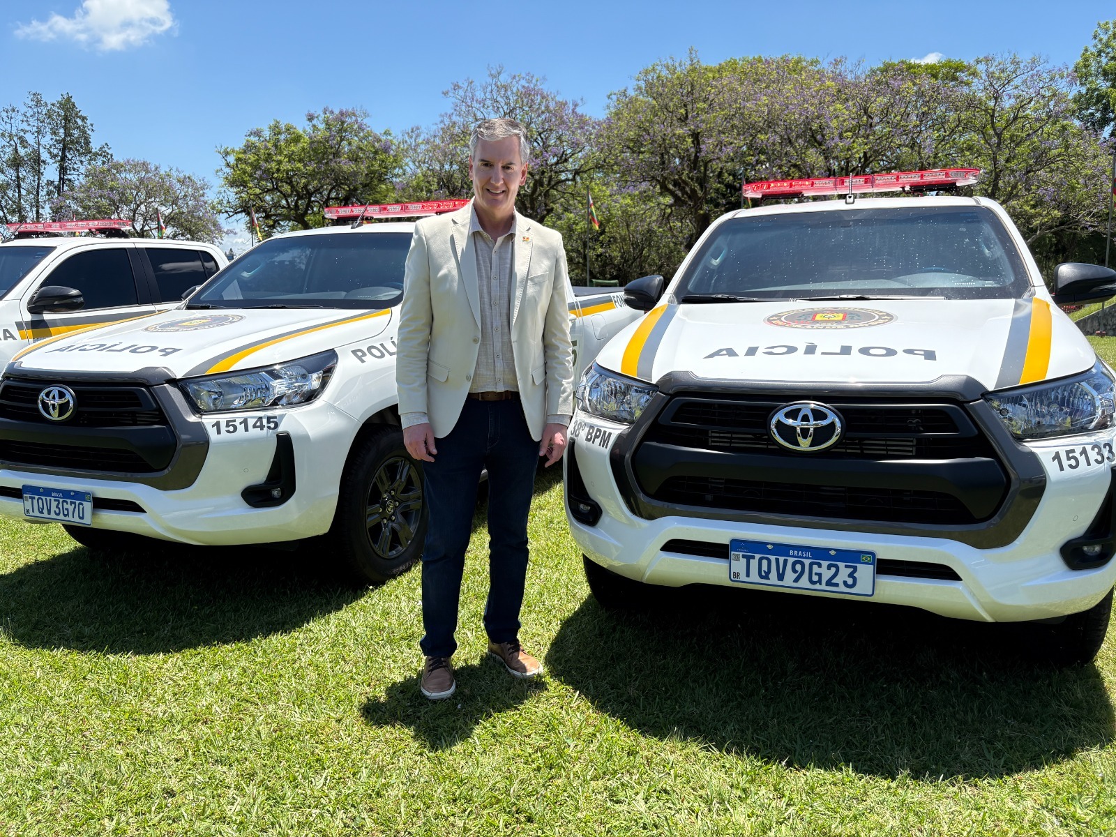 Municípios das Missões recebem novas viaturas em investimento de R$ 100 milhões