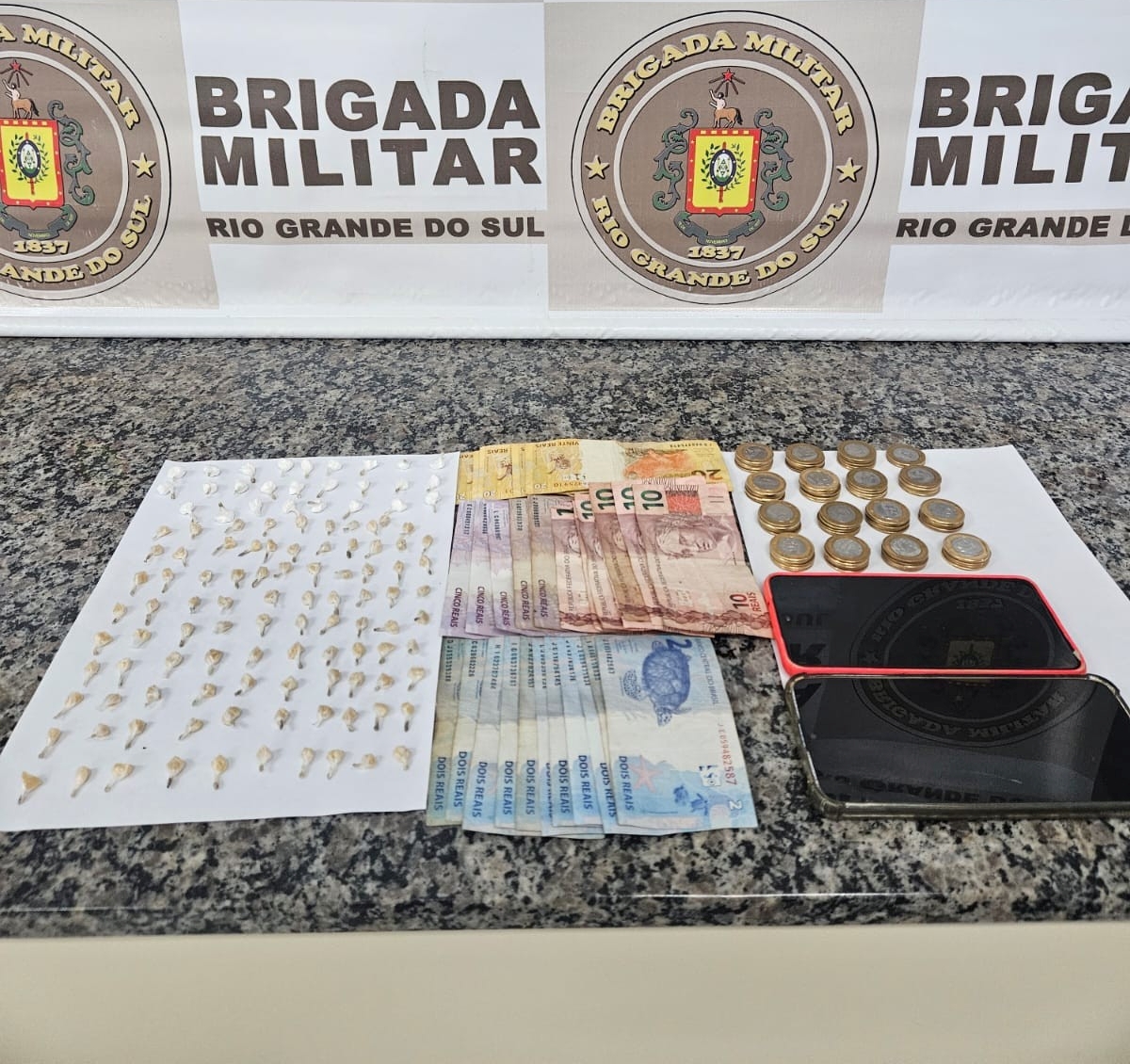 BM efetua prisão por tráfico de drogas em Santo Ângelo