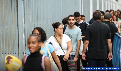 Cerca de 70% dos inscritos fizeram as duas etapas da prova do ENEM