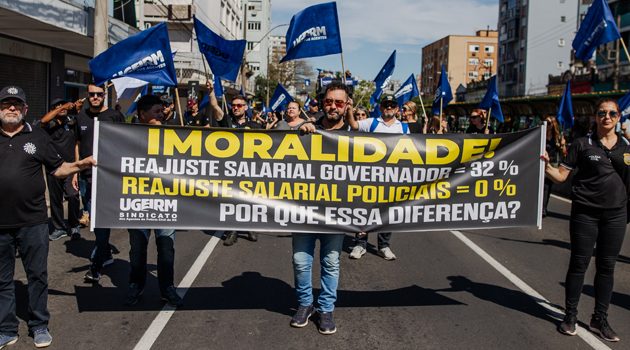 Policiais civis do RS anunciam paralisação estadual para 11 de novembro
