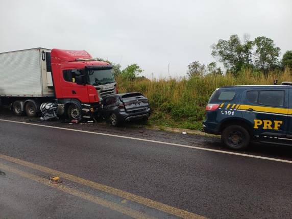 Morre a terceira vítima de grave acidente na BR-285 em Caibaté