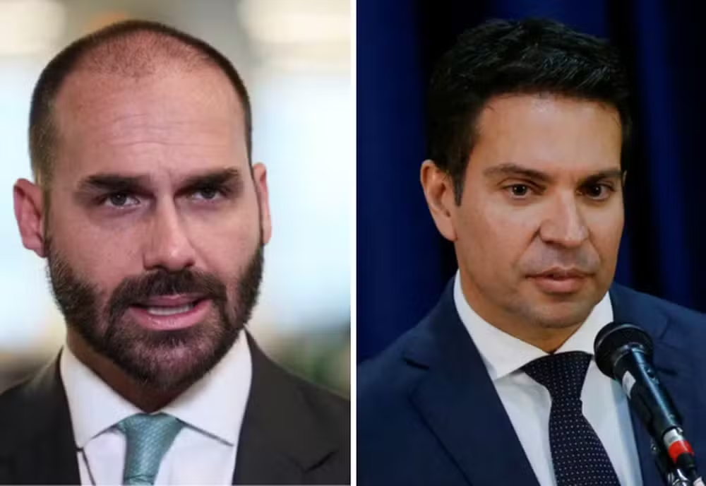 Câmara cancela passaportes diplomáticos de Eduardo Bolsonaro e Alexandre Ramagem
