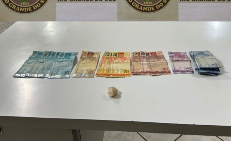 Brigada Militar prende homem por tráfico de drogas em São Luiz Gonzaga