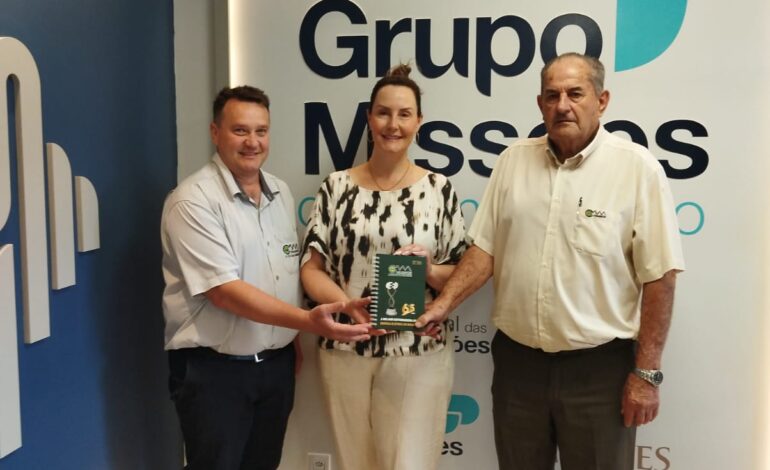 Direção da Cermissões visita o Grupo Missões e celebra conquistas