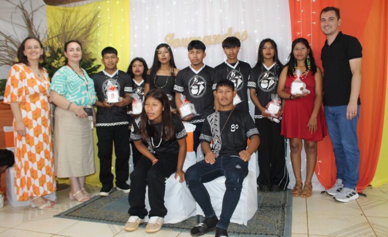 Marco na educação indígena: Aldeia Ko’ẽju forma primeira turma de Ensino Médio