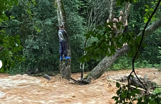 Nove cidades do RS sofrem danos devido à chuva