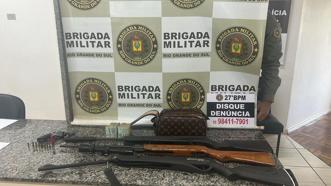 BM realiza prisão por porte ilegal de arma no bairro Cohab
