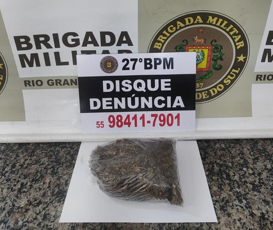 BM prende homem por tráfico de drogas no bairro Castelarim