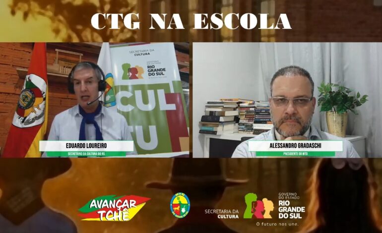 Inscrições para o programa CTG na Escola abrem neste domingo