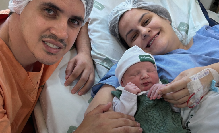 Hospital Regional Unimed Missões registra o primeiro nascimento de 2026