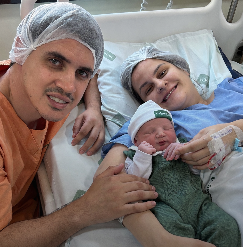 Hospital Regional Unimed Missões registra o primeiro nascimento de 2026