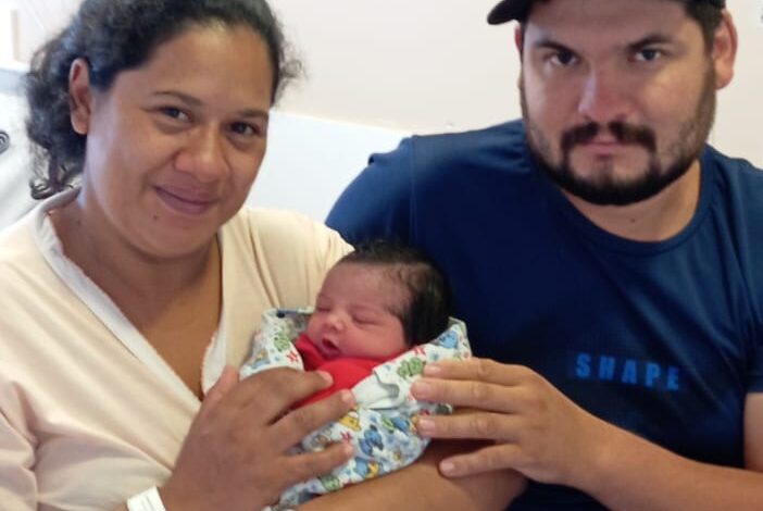 Primeiro bebê do ano no Hospital Regional das Missões é uma menina