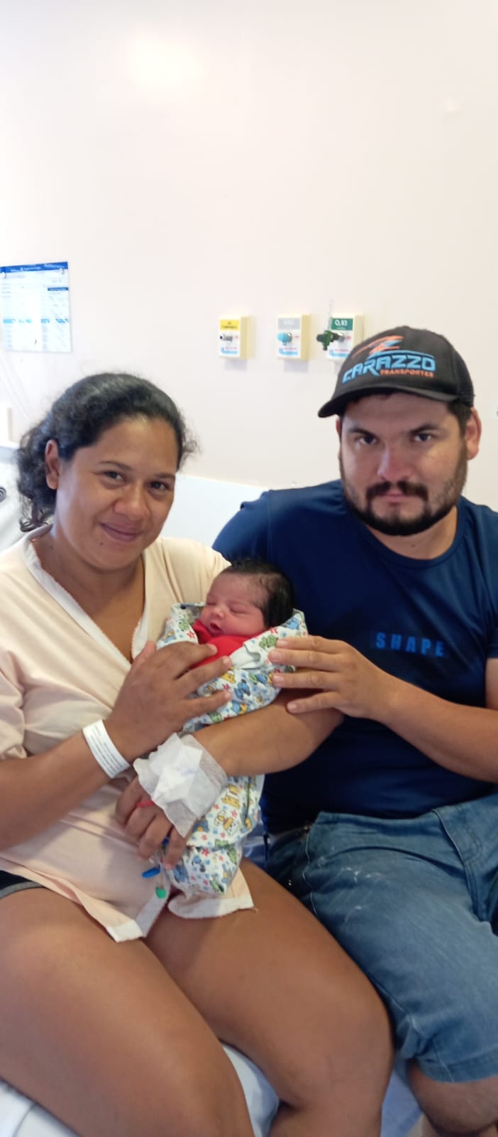 Primeiro bebê do ano no Hospital Regional das Missões é uma menina