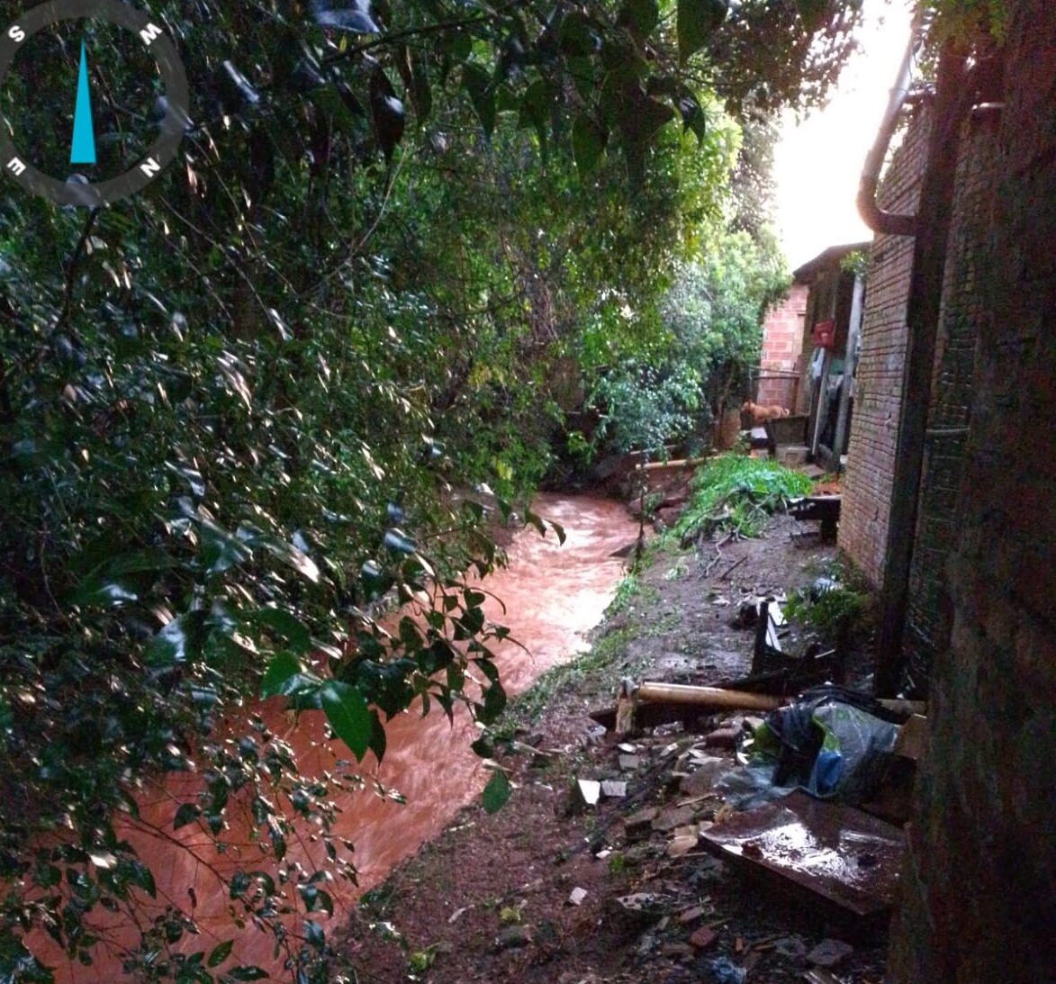 Entre-Ijuís decreta situação de emergência no Bairro Ribas após alagamentos