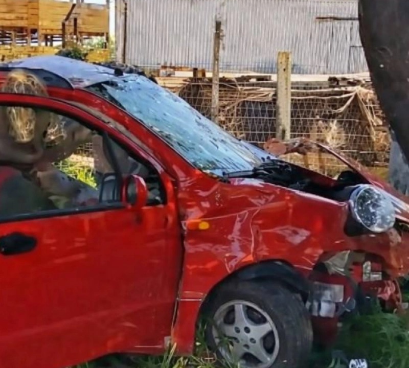Grave acidente na BR-472 deixa uma vítima fatal em Santa Rosa