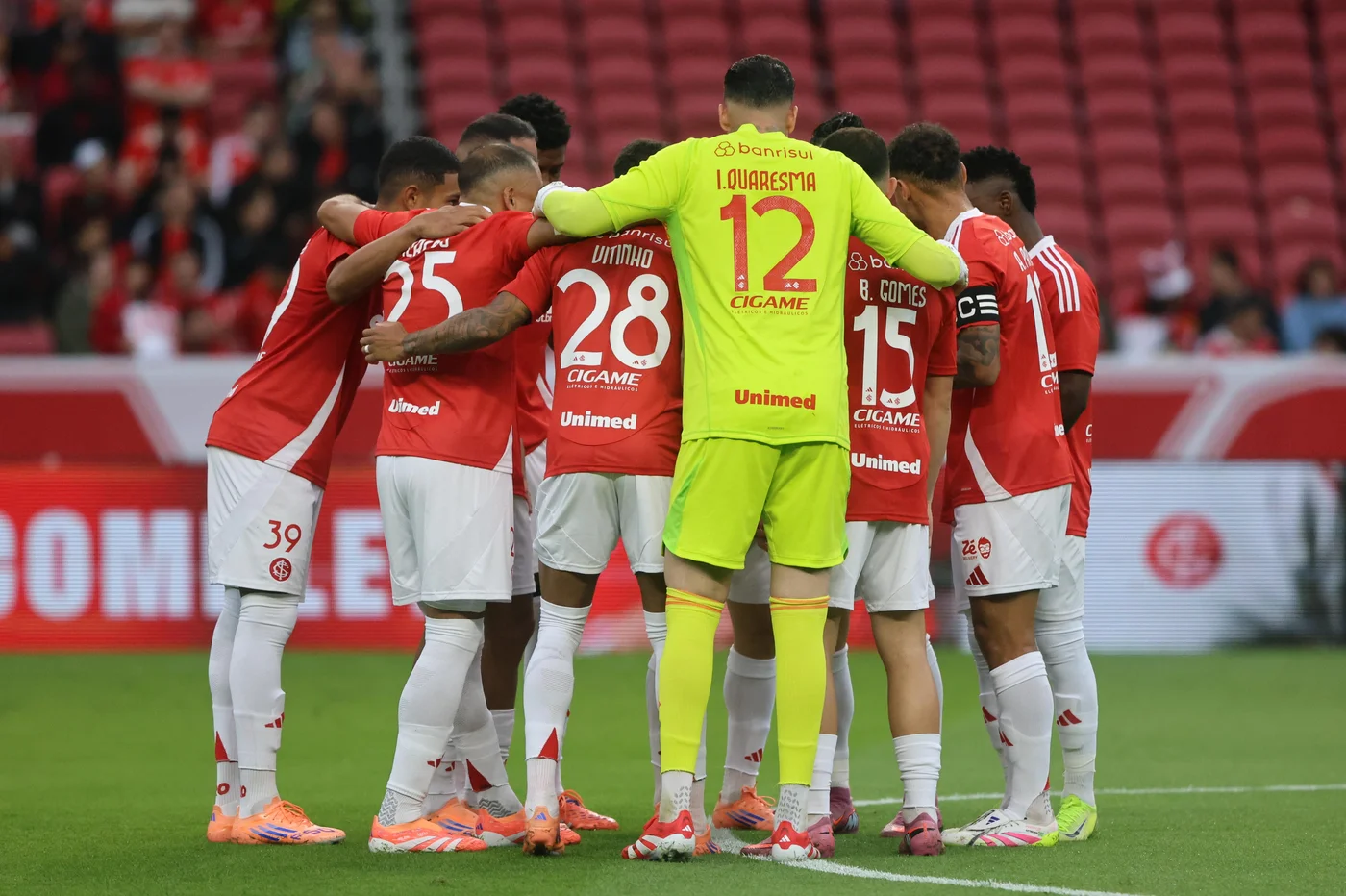 Inter estreia no Gauchão contra o Novo Hamburgo no Beira-Rio