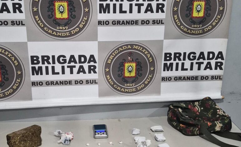 Mulher é presa por tráfico de drogas no bairro Ferroviário, em Ijuí