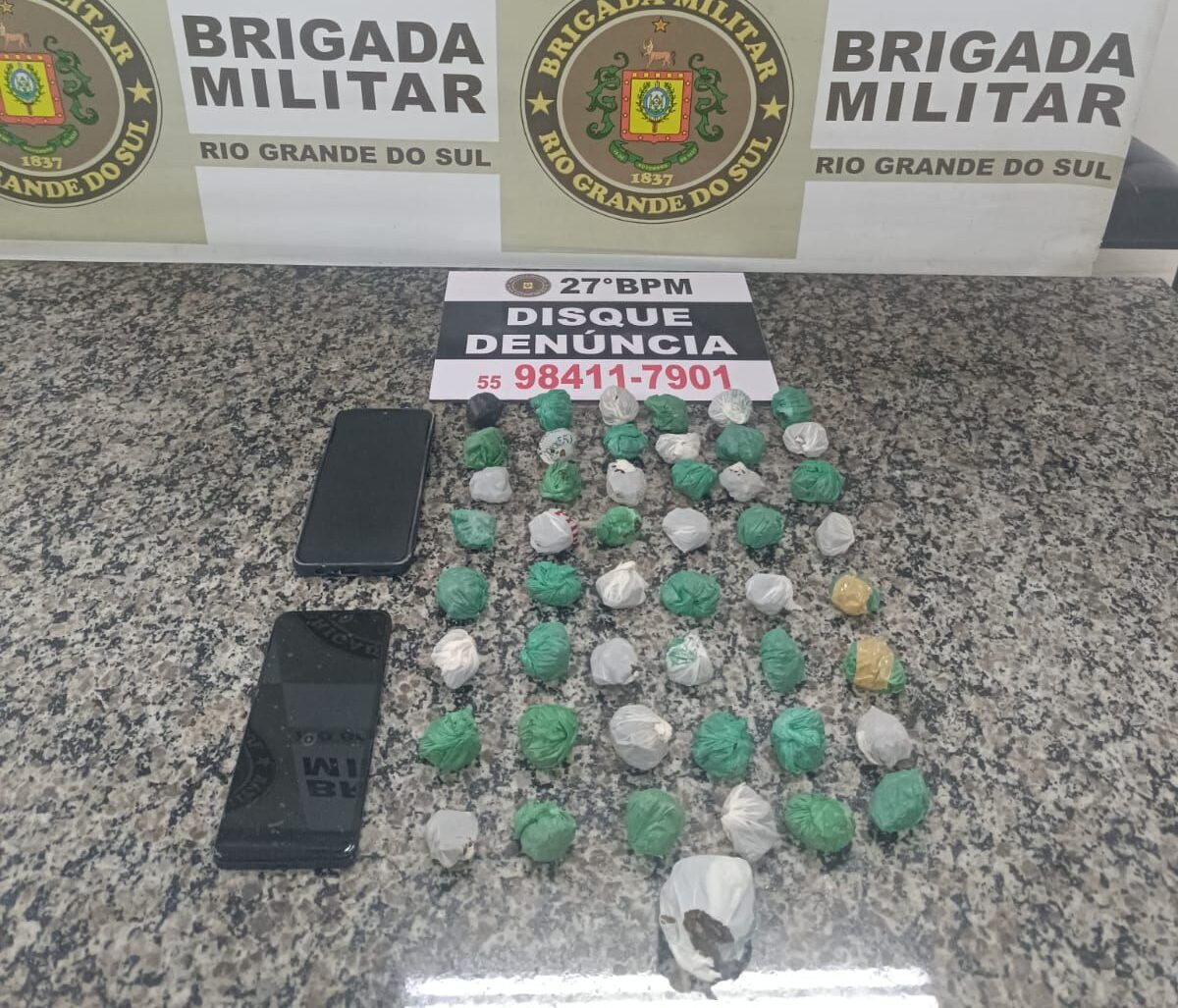 Homem é preso por tráfico de drogas em Santo Ângelo