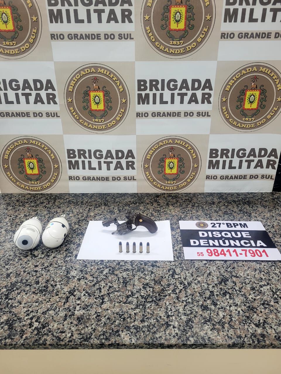 BM prende homem por porte ilegal de arma em Entre-Ijuís