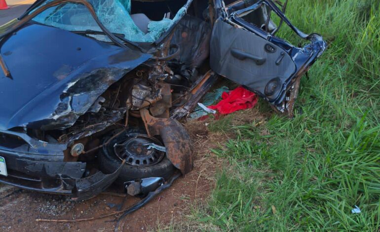 Morreu condutor do veículo Palio de Guarani das Missões envolvido em acidente na RS-344