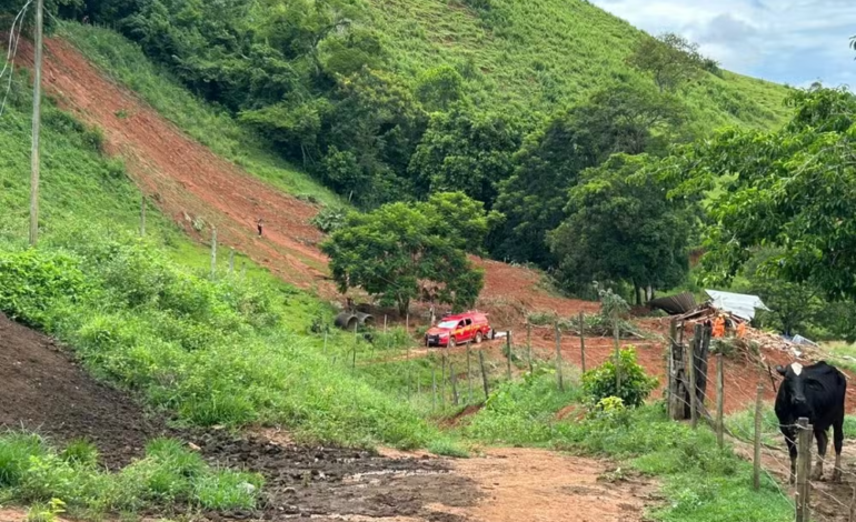 Quatro pessoas da mesma família morrem após deslizamento de terra em Eugenópolis (MG)