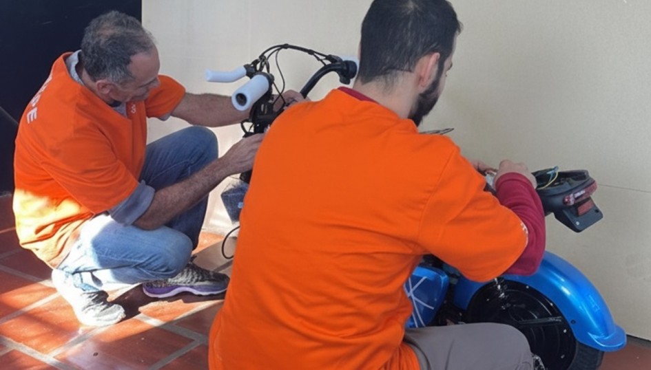 Presídio Regional de Santo Ângelo monta mais de 100 motocicletas elétricas em iniciativa inédita no sistema prisional gaúcho