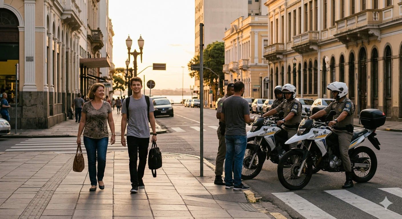 Rio Grande do Sul registra queda histórica nos roubos a pedestre e de veículos em fevereiro