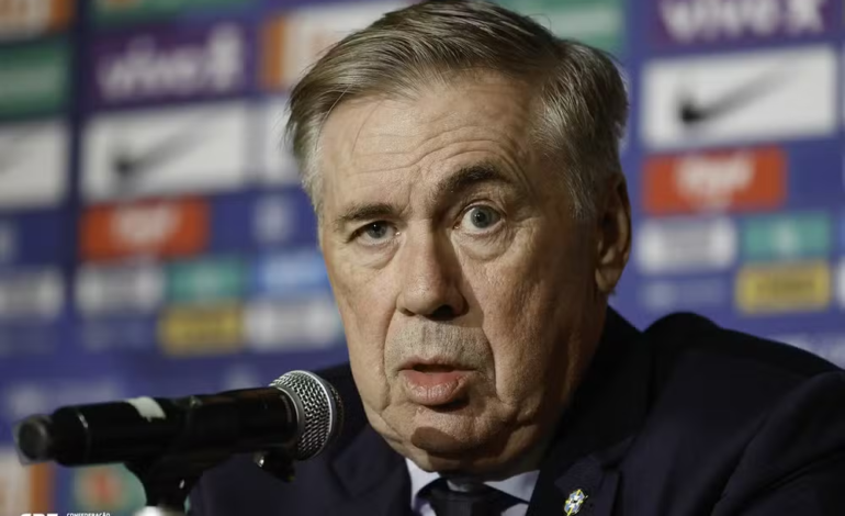 Ancelotti convoca seleção brasileira para amistosos contra França e Croácia